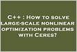 Ceres Solver A Large Scale Non-linear Optimization Librar